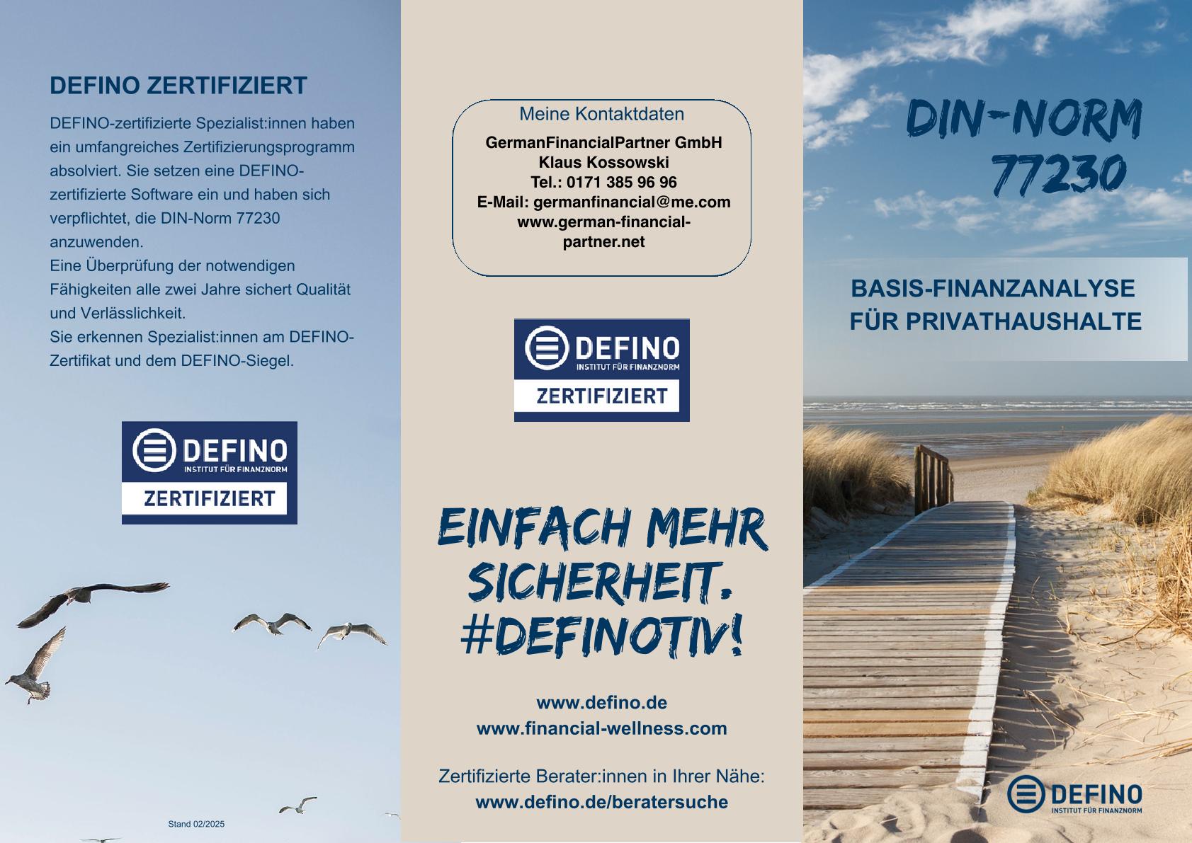 Offline Flyer Seite 1